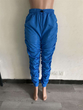 將圖片加載到圖庫查看器中，High Waist Stacked Swishy Jogger Pants
