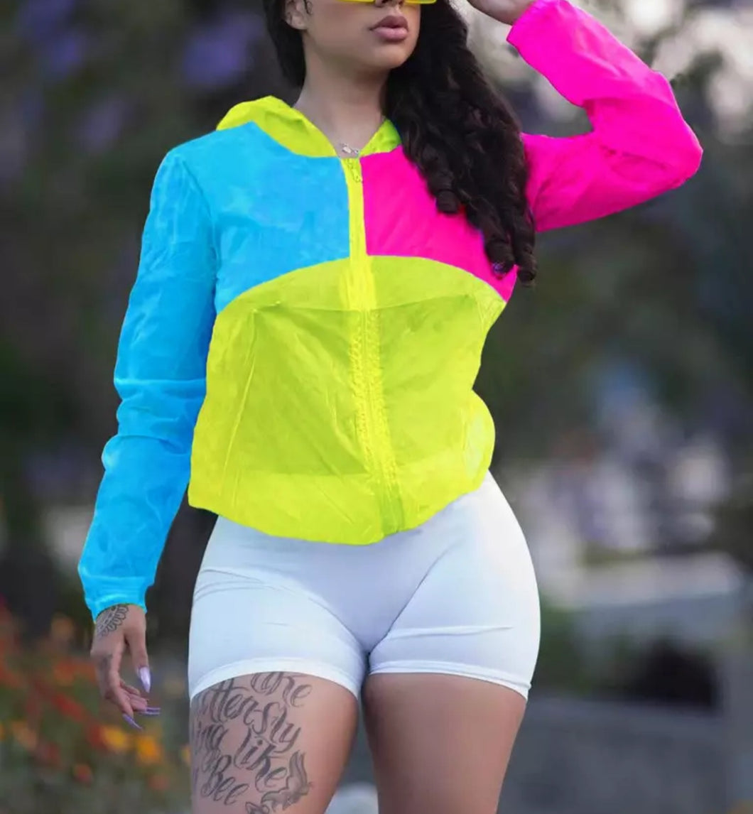 Colorblock Spring Jacket