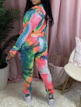 Загрузить изображение в средство просмотра галереи, Tye Dye Fashion Two Pieces Pants Set
