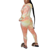 Charger l&#39;image dans la galerie, Lovely Tie Dye Two-Piece Pants Set
