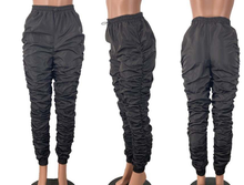 Load image into Gallery viewer, High Waist Stacked Swishy Jogger Pants
