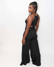 Load image into Gallery viewer, Palazzo High Waisted Wide Leg Pants Set

