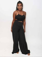 Load image into Gallery viewer, Palazzo High Waisted Wide Leg Pants Set
